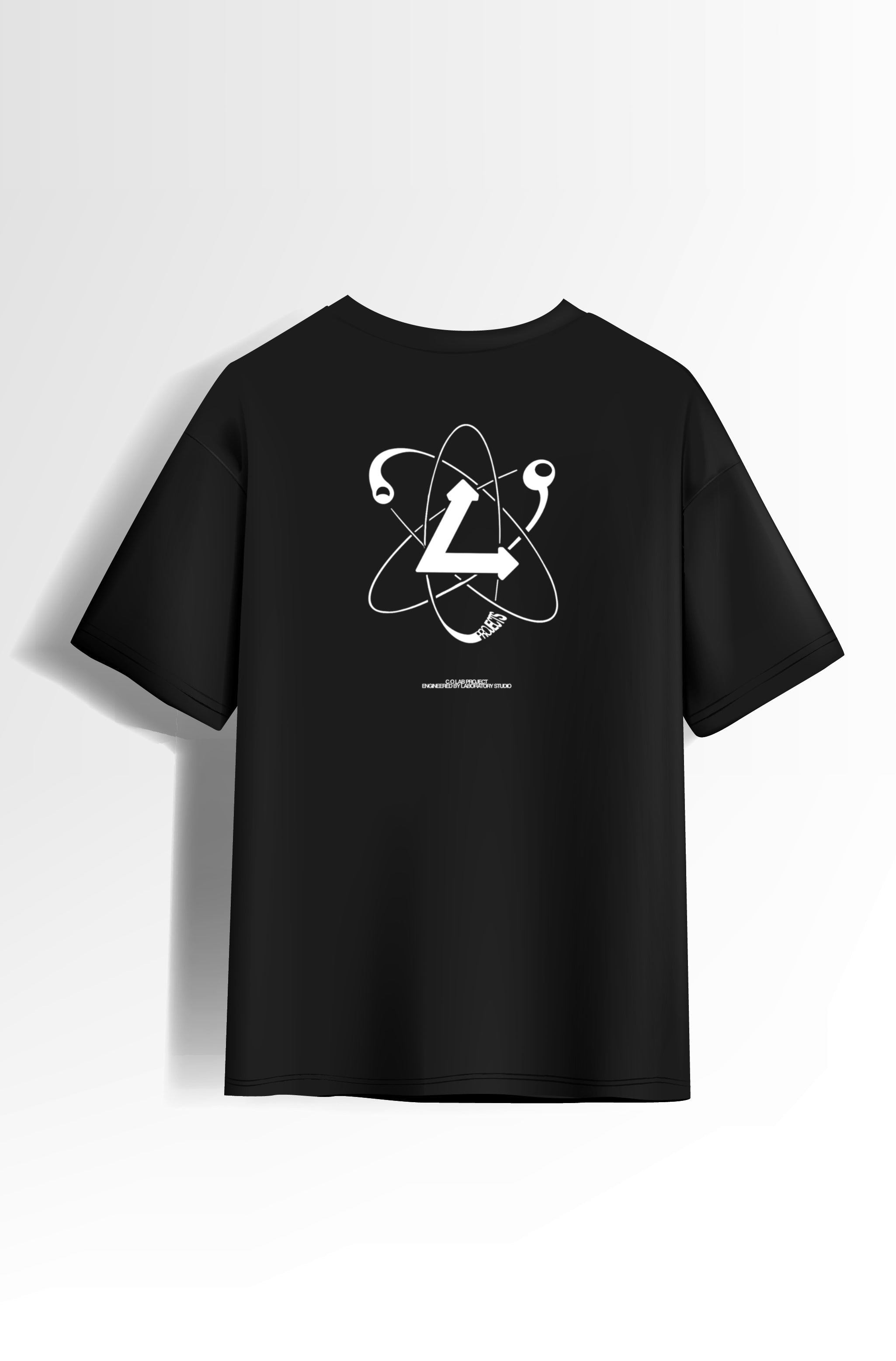 T-shirt noir sérigraphié BLACK GENESIS 2024 — LABORATORY STUDIO